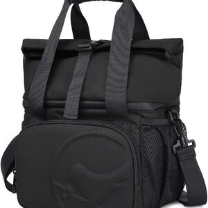 Sleek Black Food Storage Backpack